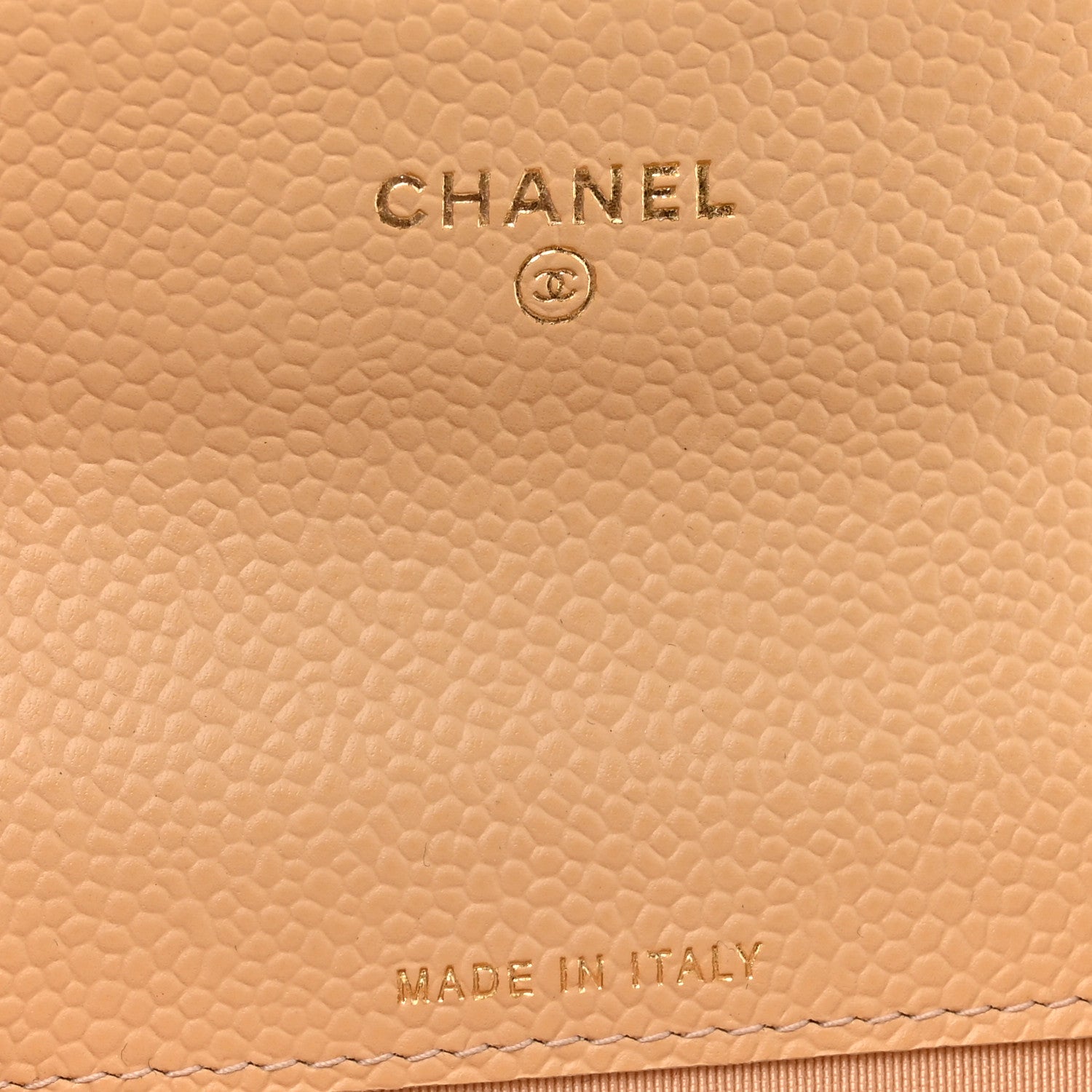 Chanel Caviar Quilted Flap Card Holder Light Beige 6 of 10