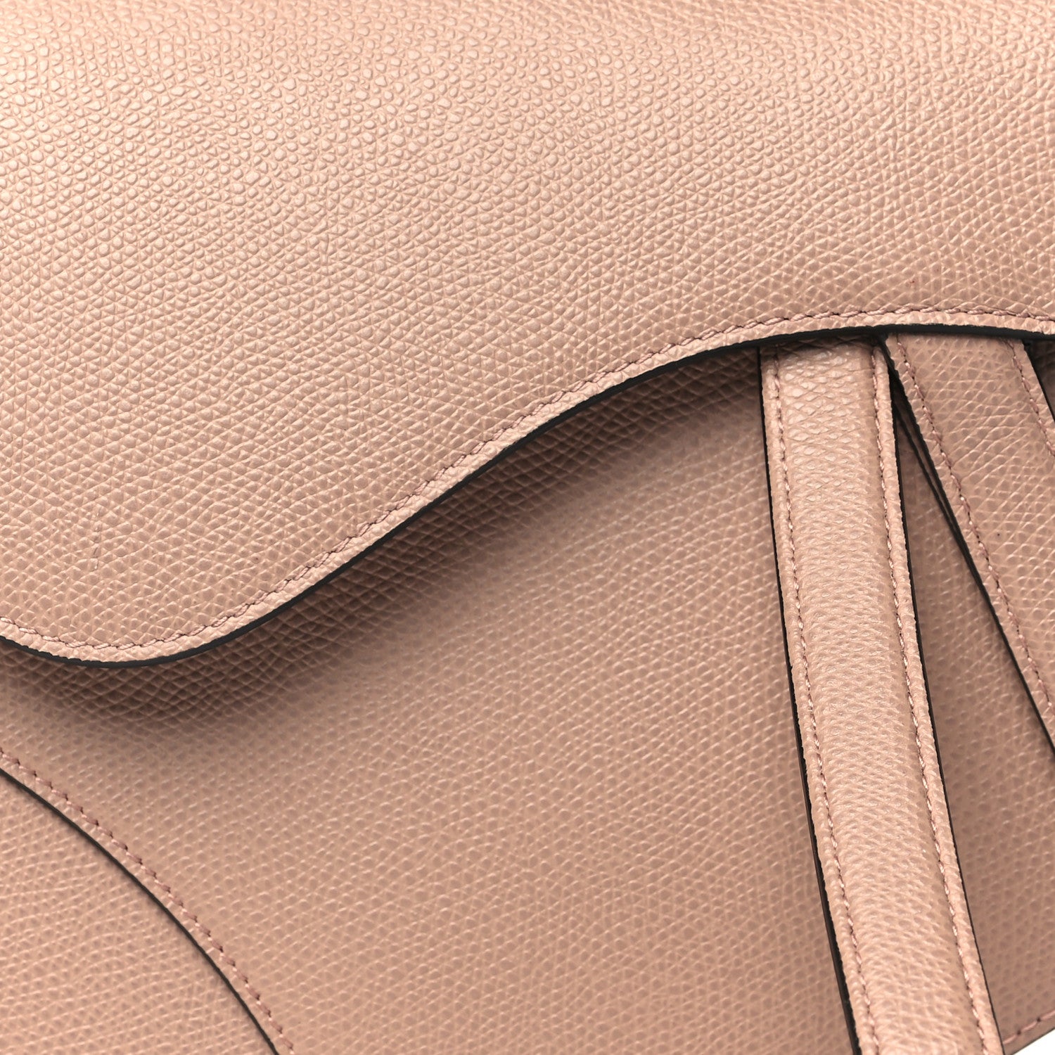 Christian Dior Grained Calfskin Saddle Bag Fard 8 of 10