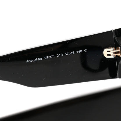 Tom Ford Acetate Anoushka Cat Eye Sunglasses TF371 Black 6 of 7