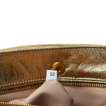 Prada Nappa Flame Flap Clutch Platino 7 of 7