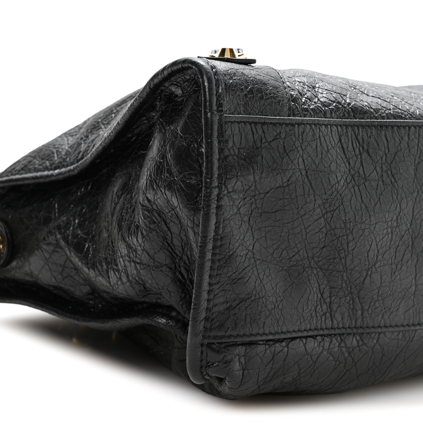 Agneau Classic Gold Hardware City Black
