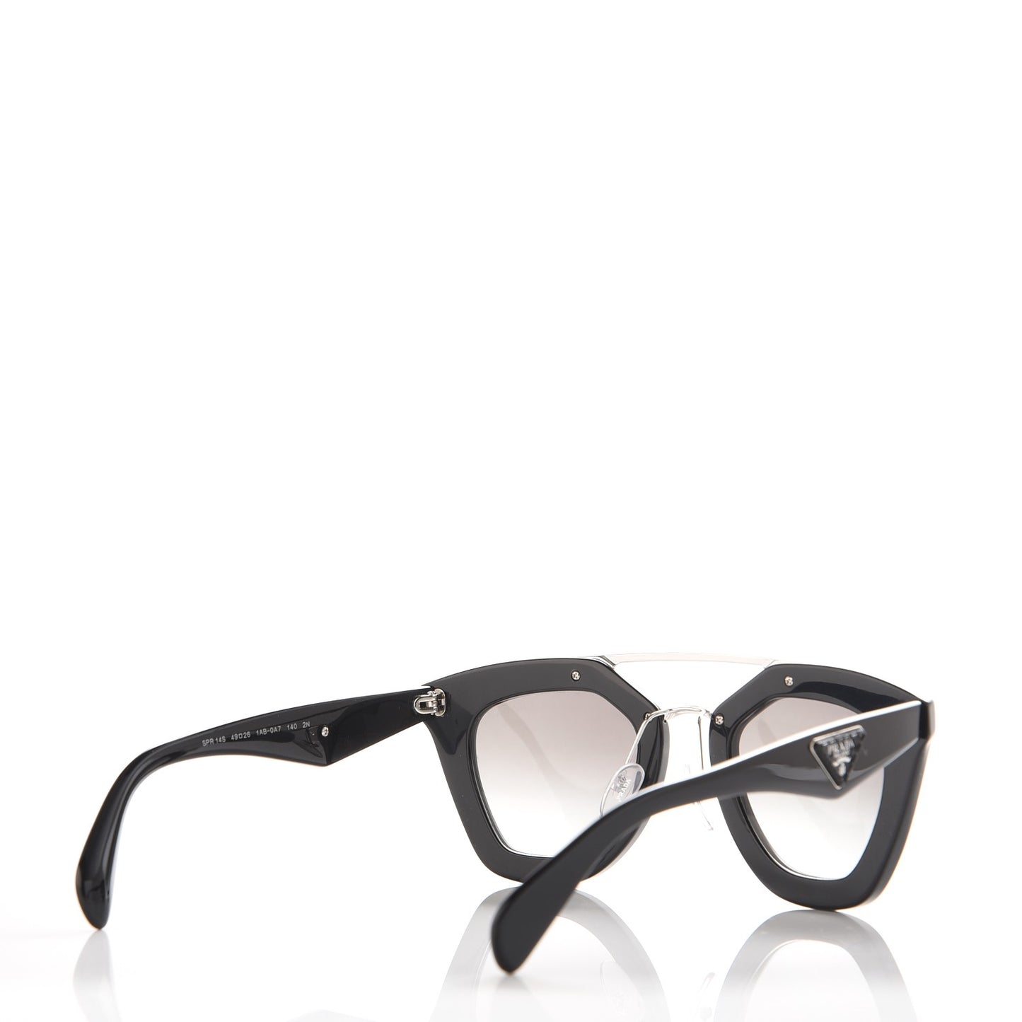 Saffiano Cinema Sunglasses SPR 14S Black