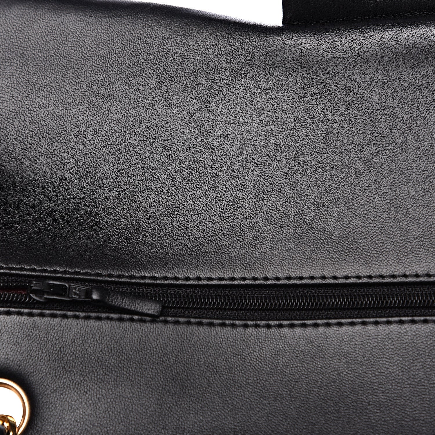 Chanel Lambskin Quilted Jumbo Double Flap Black 14 of 17