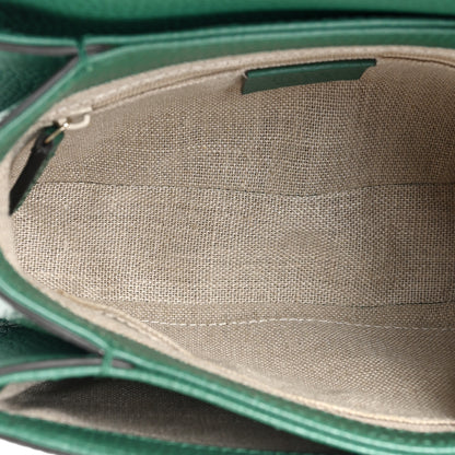 Gucci Dollar Calfskin Interlocking G Crossbody Bag Emerald 6 of 18