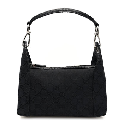 Gucci Monogram Small Hobo Black 1 of 10