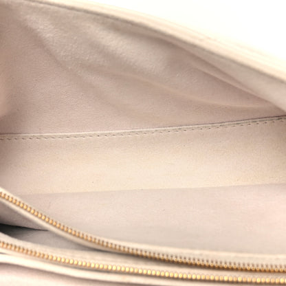 Louis Vuitton Calfskin LV New Wave Chain Bag Ivory 5 of 11