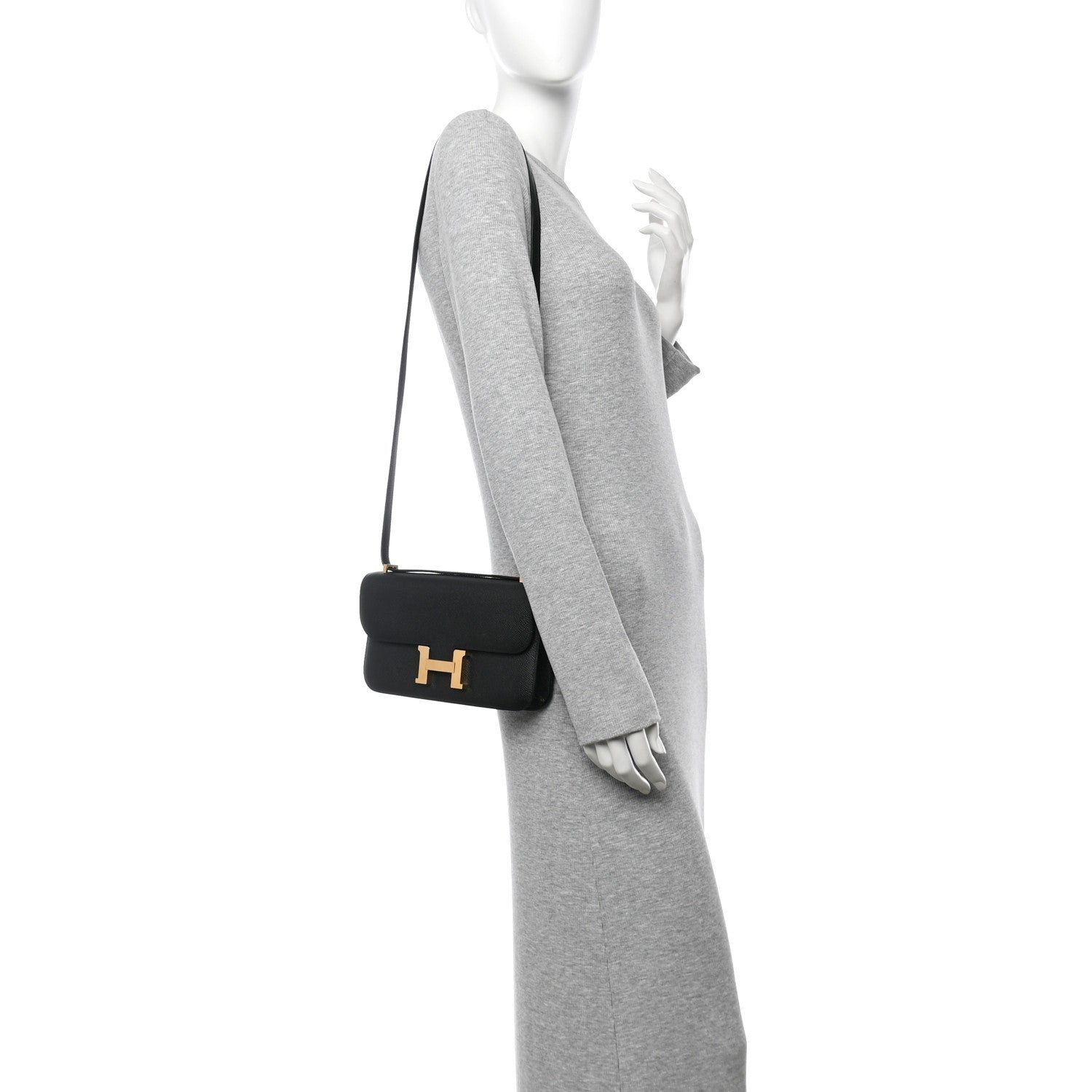Hermes Epsom Constance 1-Elan Black 2 of 12