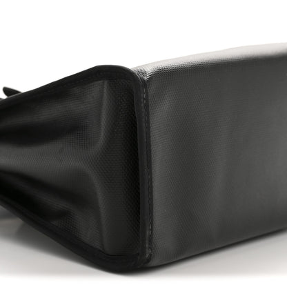 Hermes Toile H Berline Vache Hunter Herbag Zip PM 31 Black Ecru 10 of 13