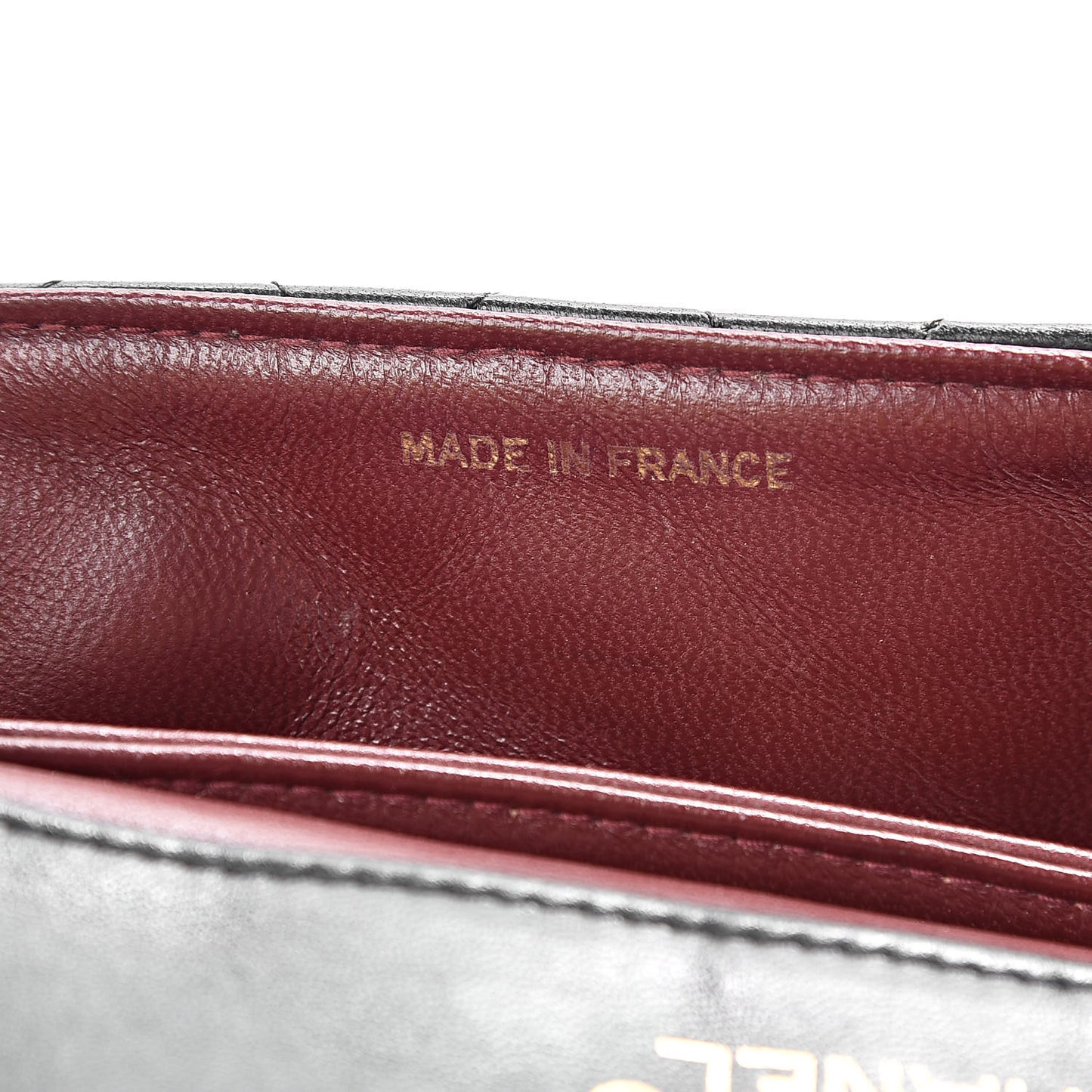 Lambskin Quilted Medium Single Flap Black
