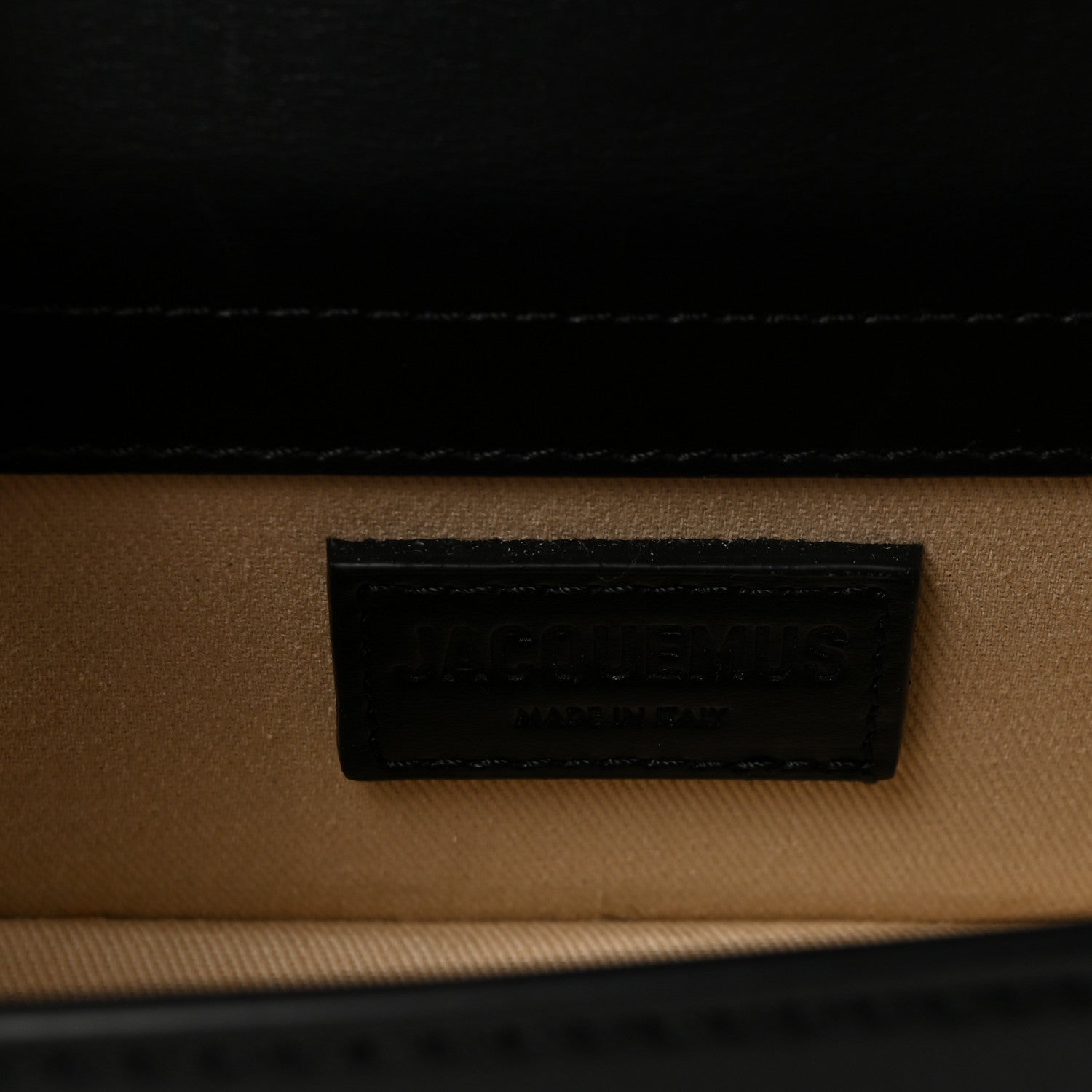 Jacquemus Smooth Calfskin Le Bambino Black 6 of 9