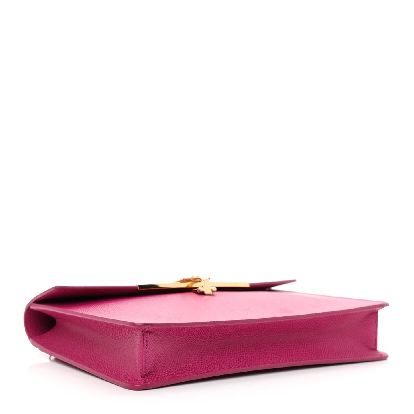 Hammered Calfskin Gancini Mini Bag Pink