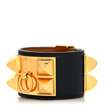 Hermes Box Collier de Chien CDC Bracelet S Black 1 of 9