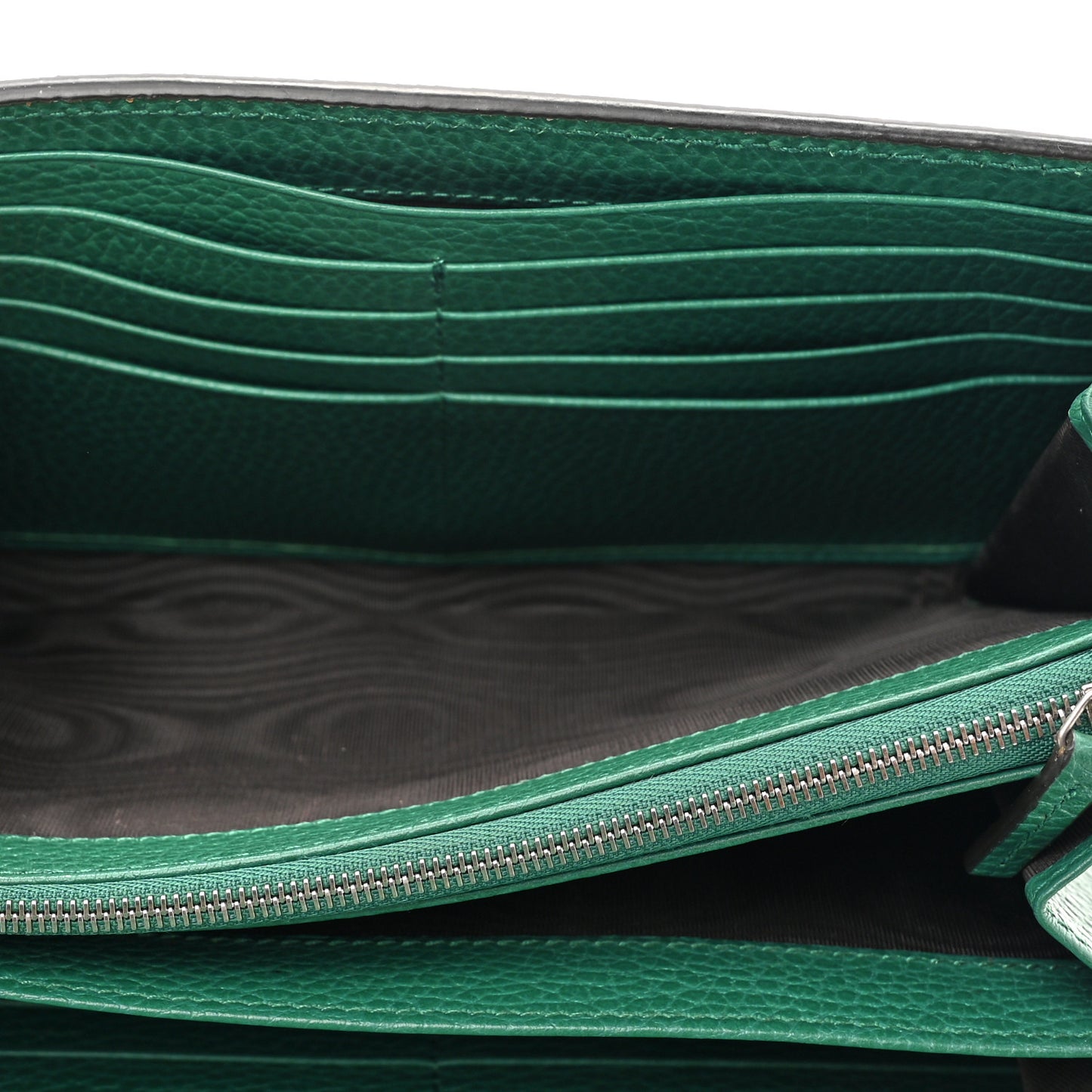 Calfskin Mini Dionysus Chain Wallet Emerald