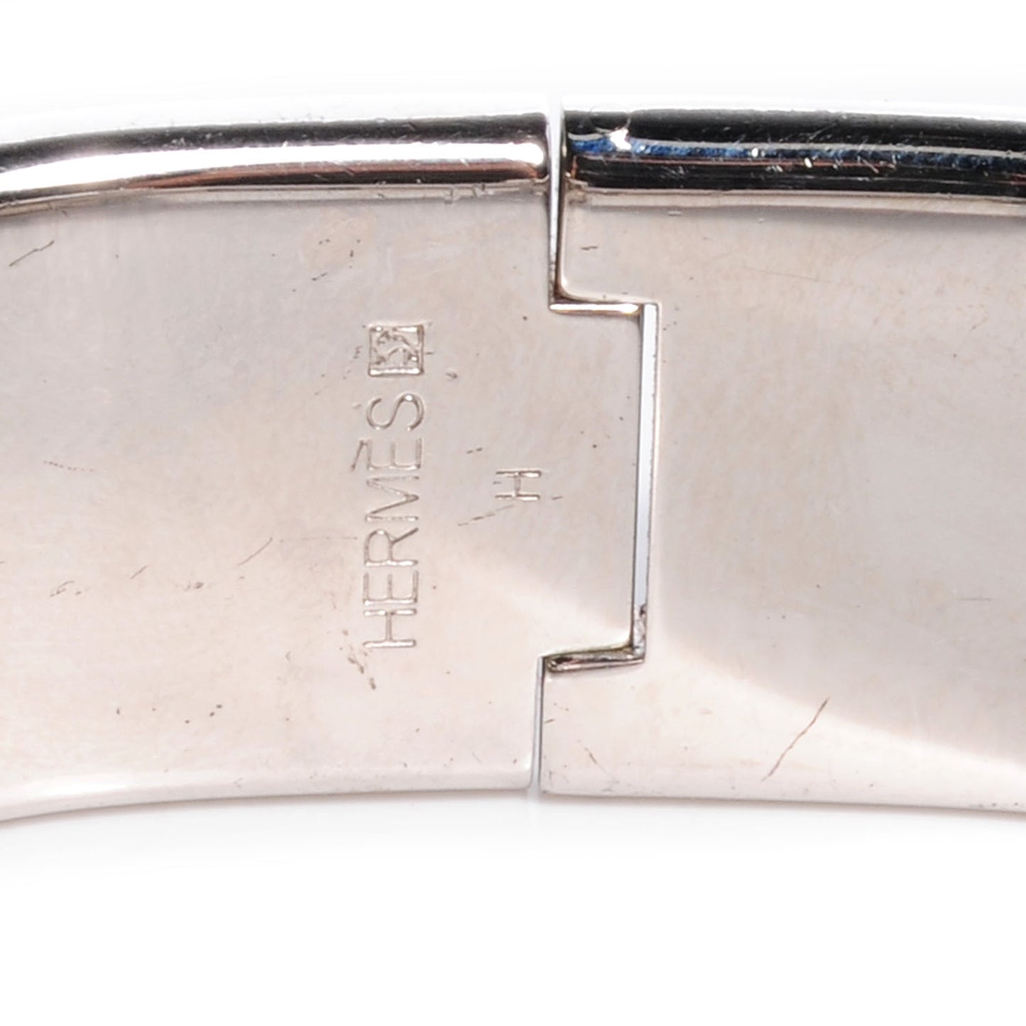 Enamel Wide Clic Clac H Bracelet PM Mauve