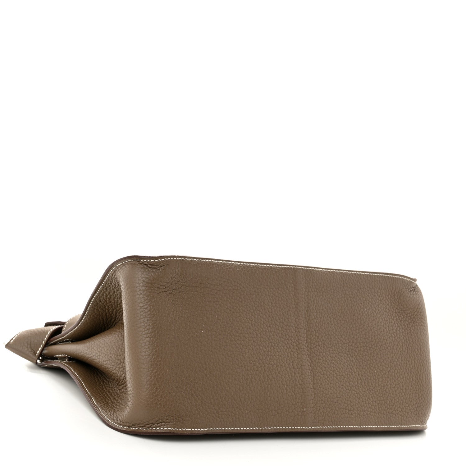 Hermes Taurillon Clemence Jypsiere 34 Etoupe 4 of 12