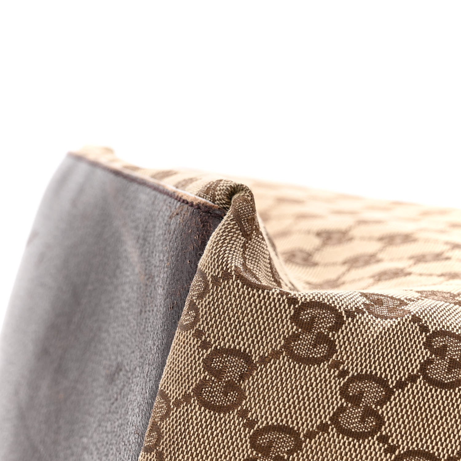 Gucci GG Monogram Large Web Handle Bucket Tote 12 of 17