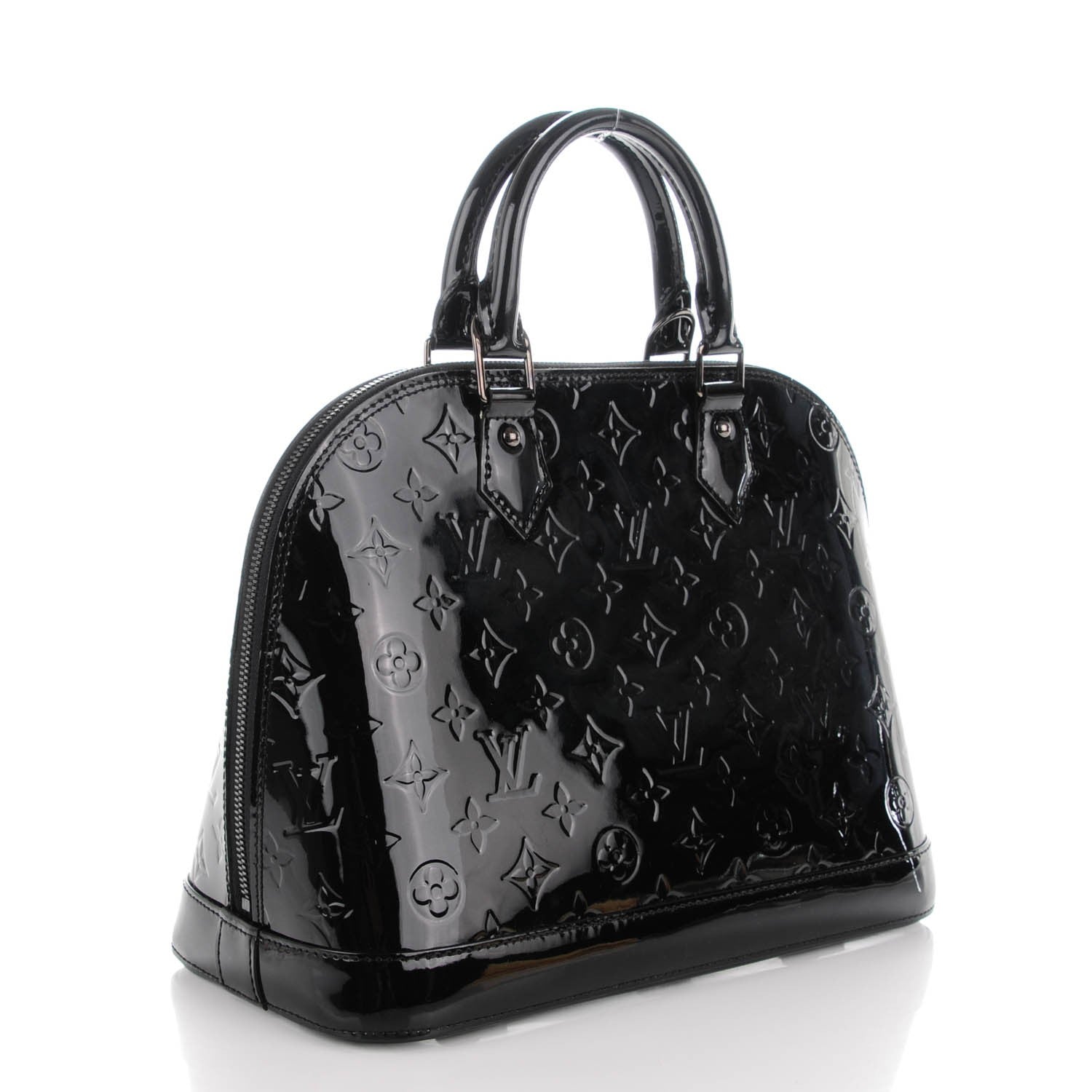 Louis Vuitton Vernis Alma PM Noir Magnetique 3 of 8