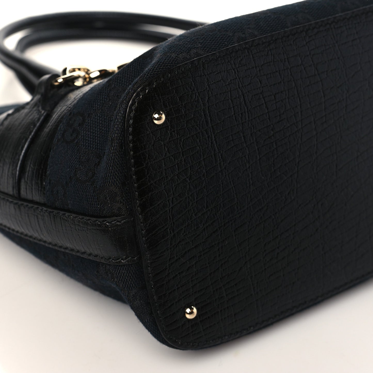 Monogram Medium Hasler Tote Black