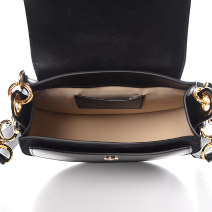 Chloe Calfskin Large Tess Bag Black 6 of 8
