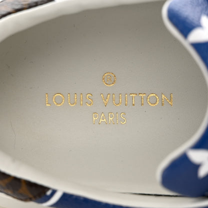Louis Vuitton Monogram Escale Time Out Sneakers 39 Blue 7 of 16