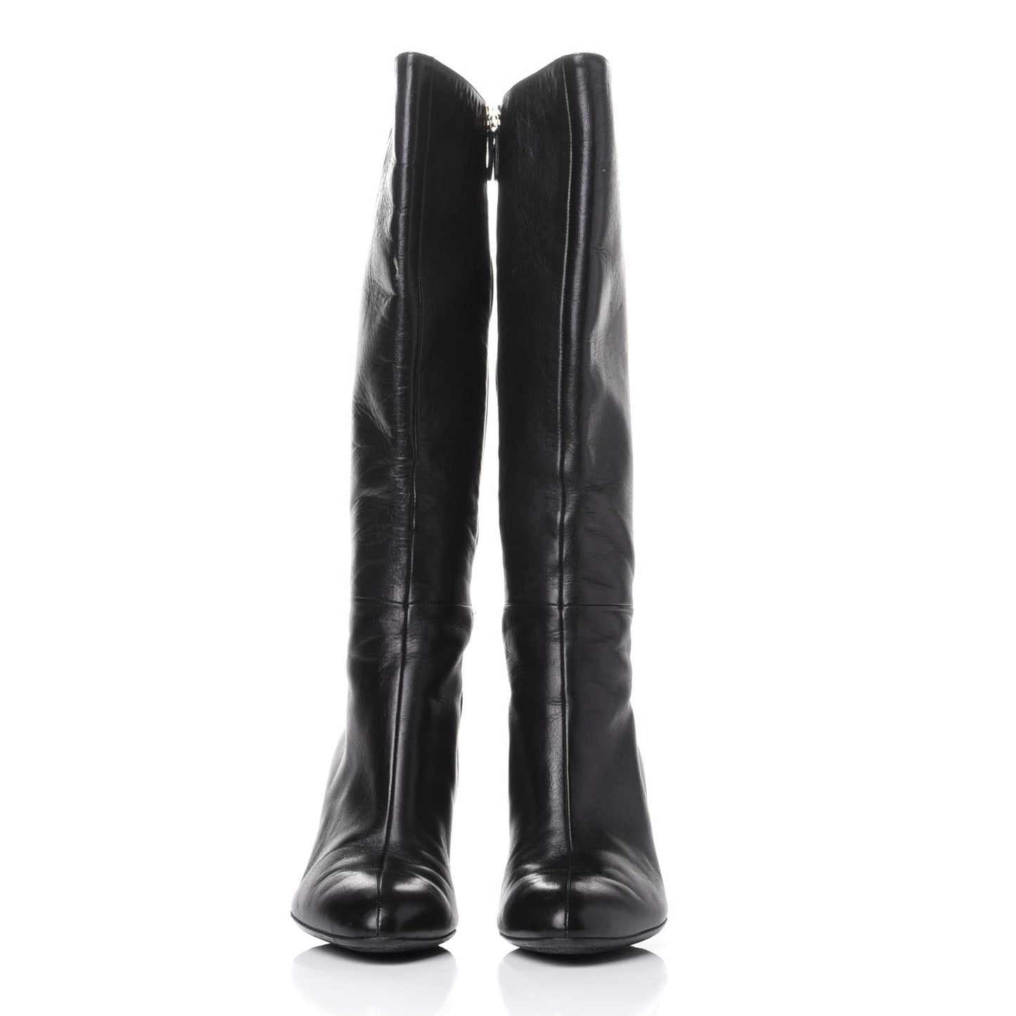 Nappa Tall Boots 36 Black