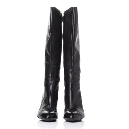 Gucci Nappa Tall Boots 36 Black 2 of 10