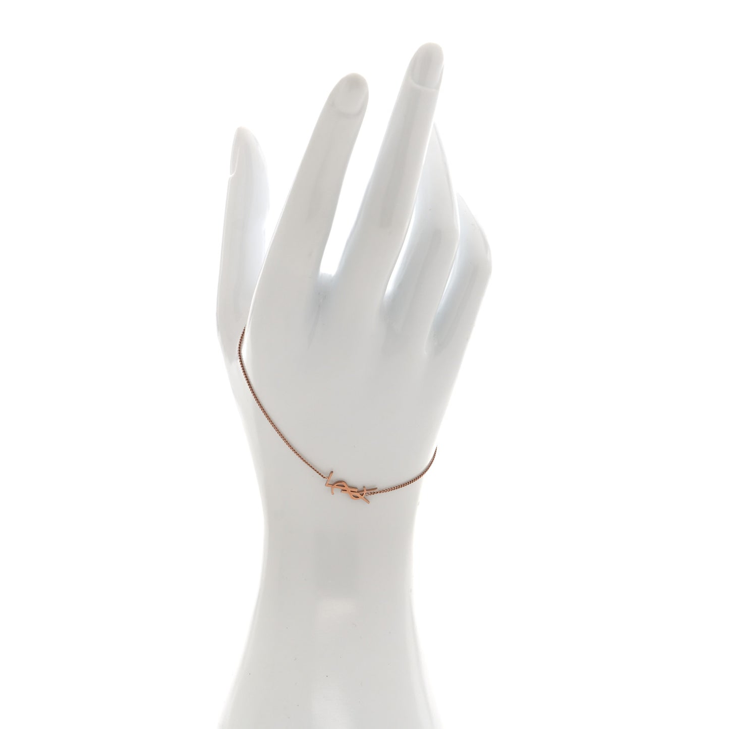 Metal Monogram Cassandre Charm Bracelet Rose Gold