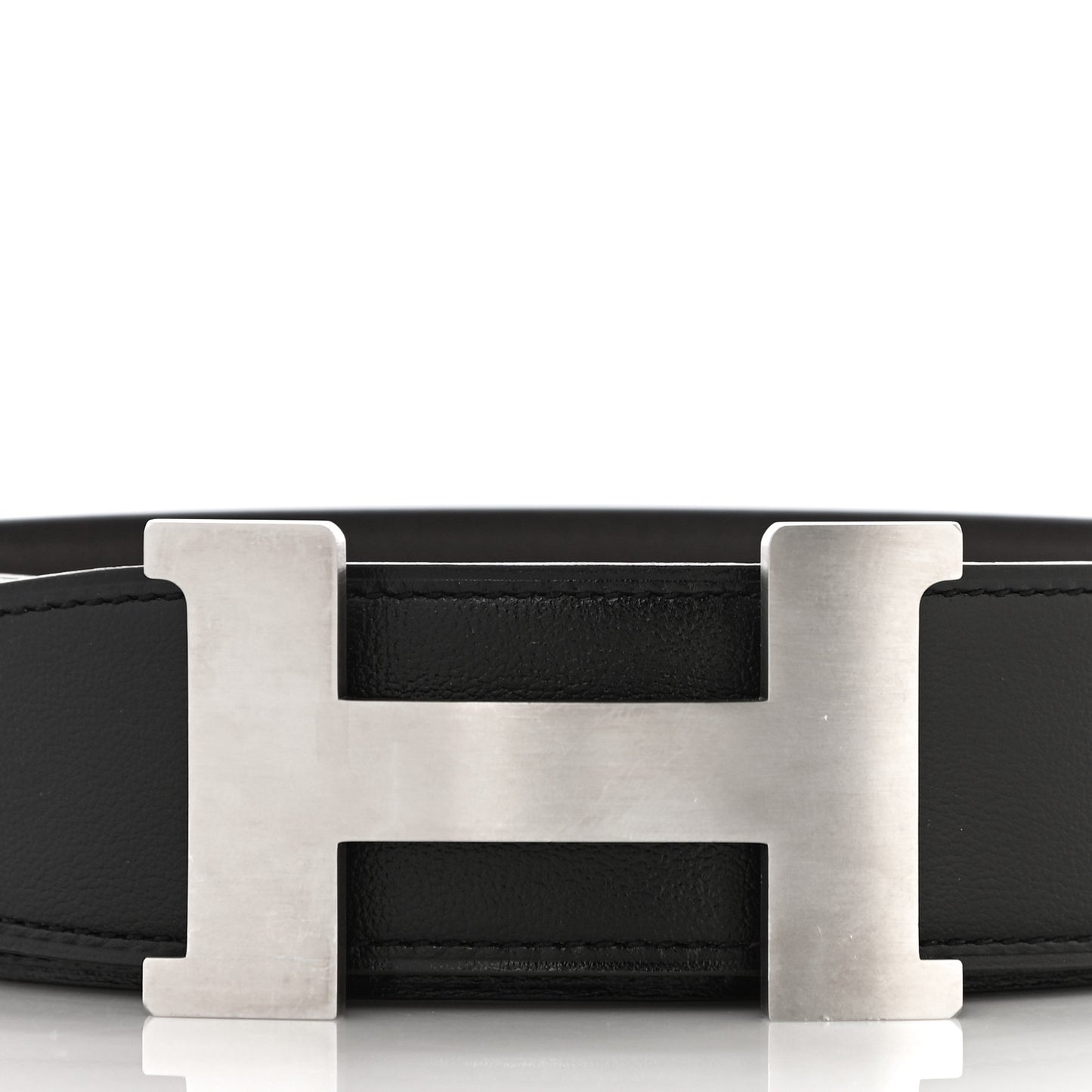 135 Togo 38mm Constance H Belt 100 Black Chocolate
