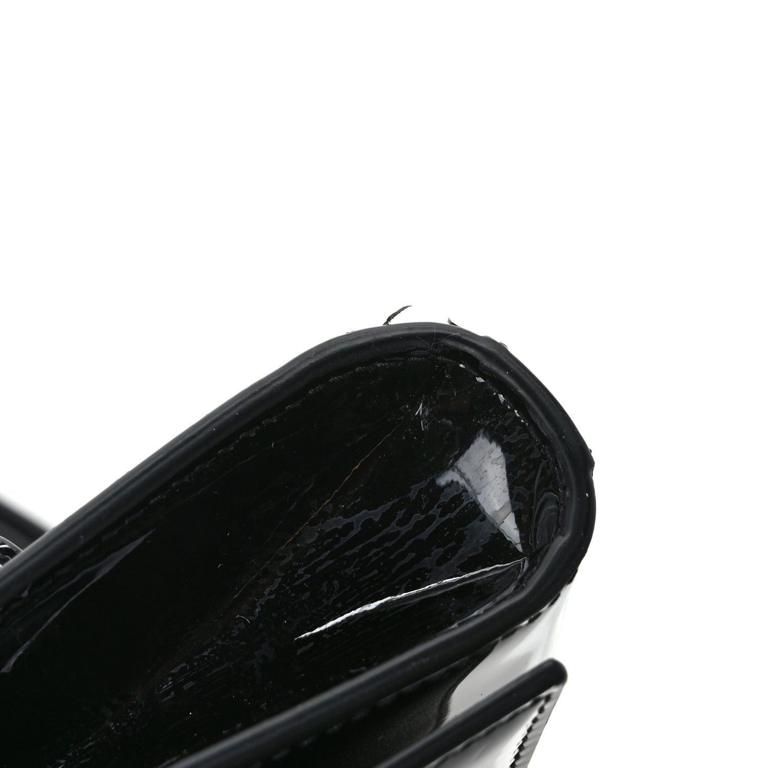 Saint Laurent Patent Monogram Kate Belt Bag Black 9 of 9