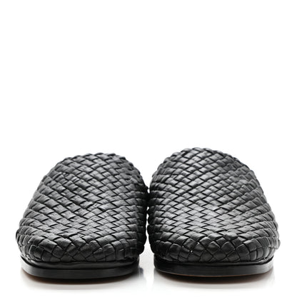 Bottega Veneta Nappa Intrecciato Slipper Mules 41 Black 2 of 8