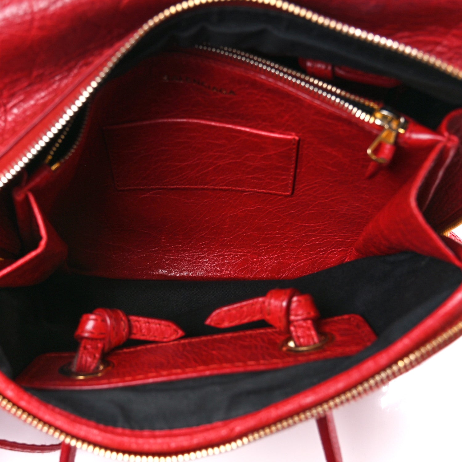 Balenciaga Agneau S Blanket Square Tote Rouge Brique 5 of 13