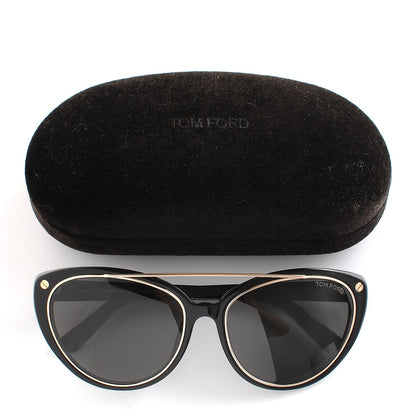 Tom Ford Edita Sunglasses TF384 Black 8 of 8