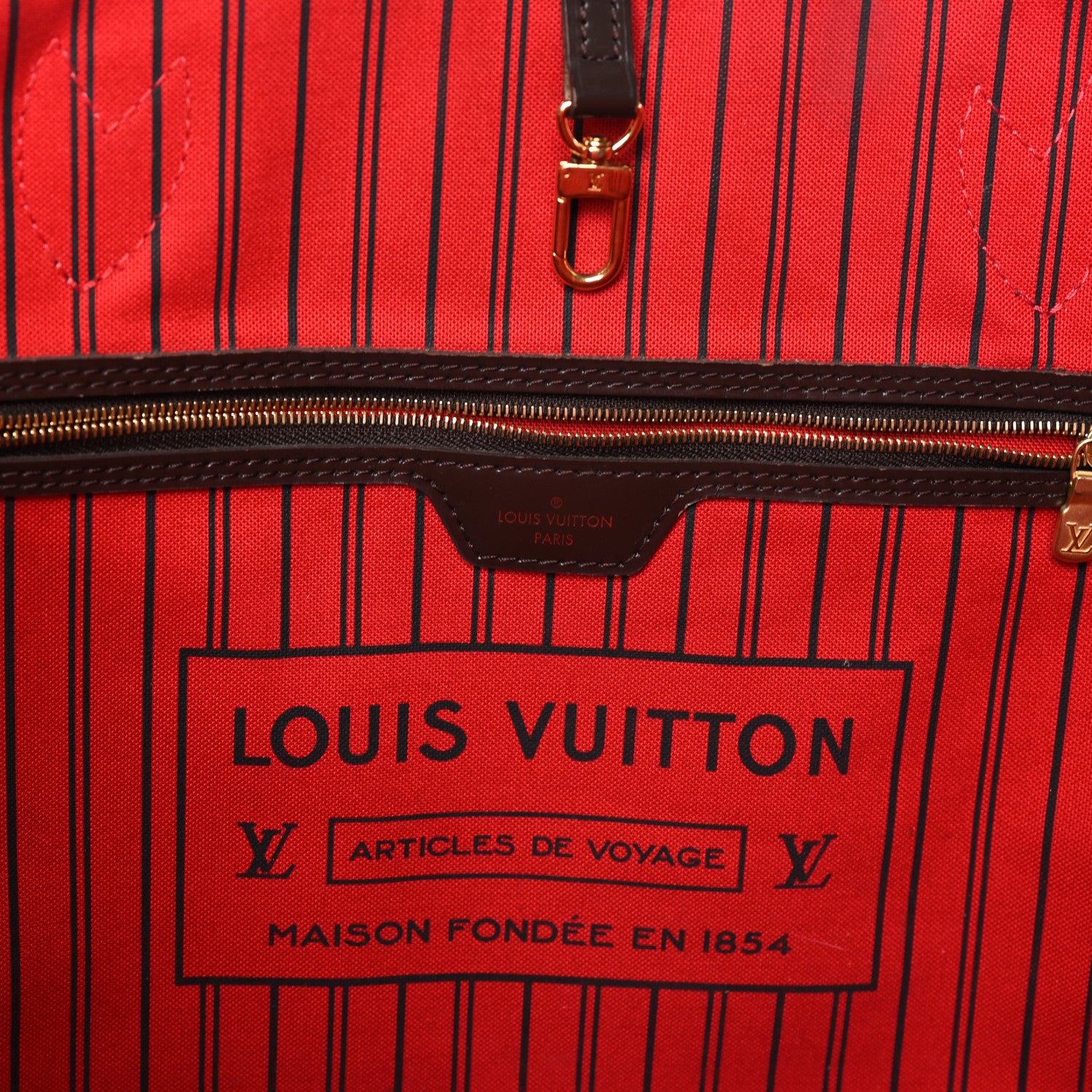 Louis Vuitton Damier Ebene Neo Neverfull GM 6 of 11