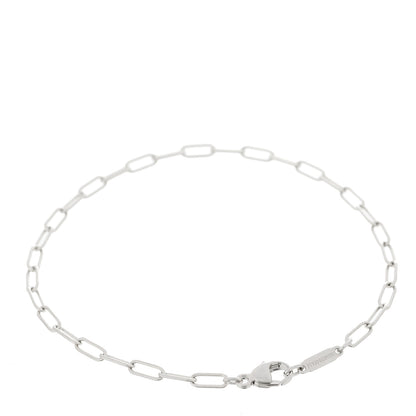 Tiffany Platinum Chain Link Bracelet 2 of 4