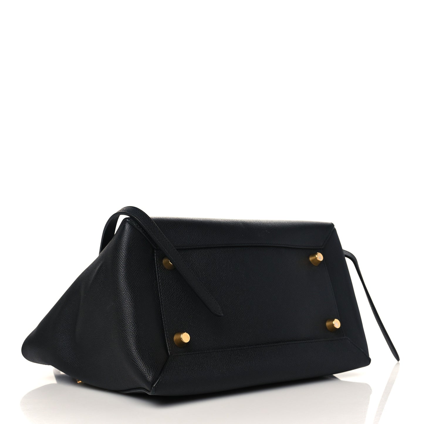 Grained Calfskin Mini Belt Bag Black