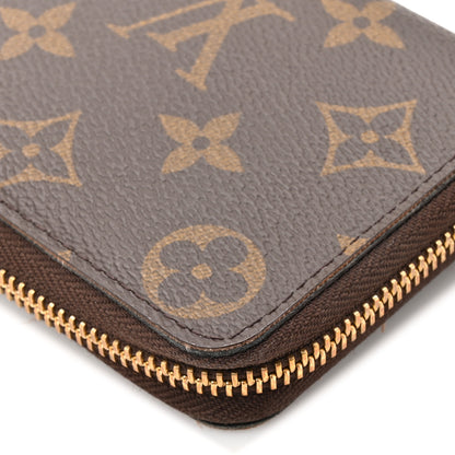 Louis Vuitton Monogram Clemence Wallet Fuchsia 9 of 10