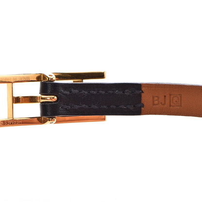 Hermes Chamonix Hapi 3 MM Triple Tour Wrap Bracelet M Black 5 of 7