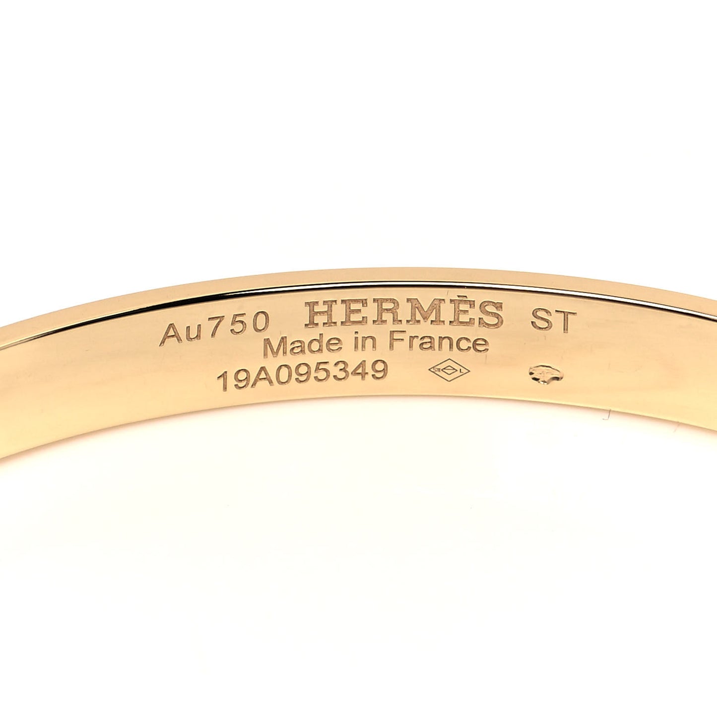 18K Yellow Gold PM Collier De Chien Bracelet ST