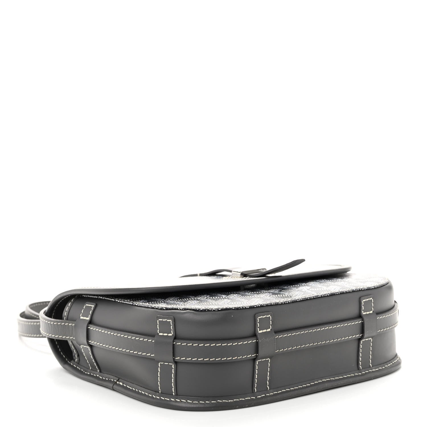 Goyard Goyardine Belvedere II PM Messenger Bag Gray 4 of 9