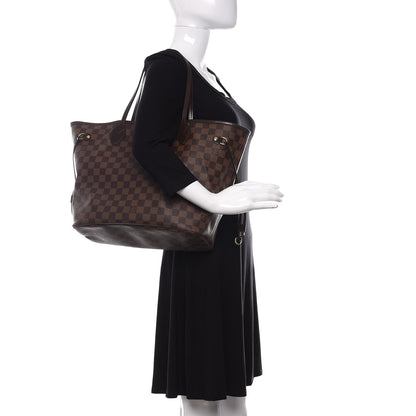 Louis Vuitton Damier Ebene Neverfull MM 2 of 10