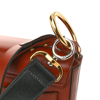 Chloe Calfskin Small C Double Carry Sepia Brown 12 of 12