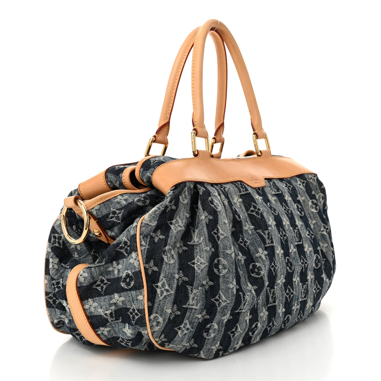 Louis Vuitton Denim Raye Cabas GM 3 of 9
