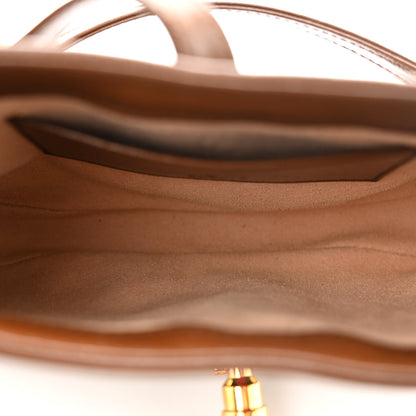 Gucci GG Supreme Monogram Azalea Calfskin Web Mini Jackie 1961 Hobo Beige Ebony Brown Sugar 5 of 10