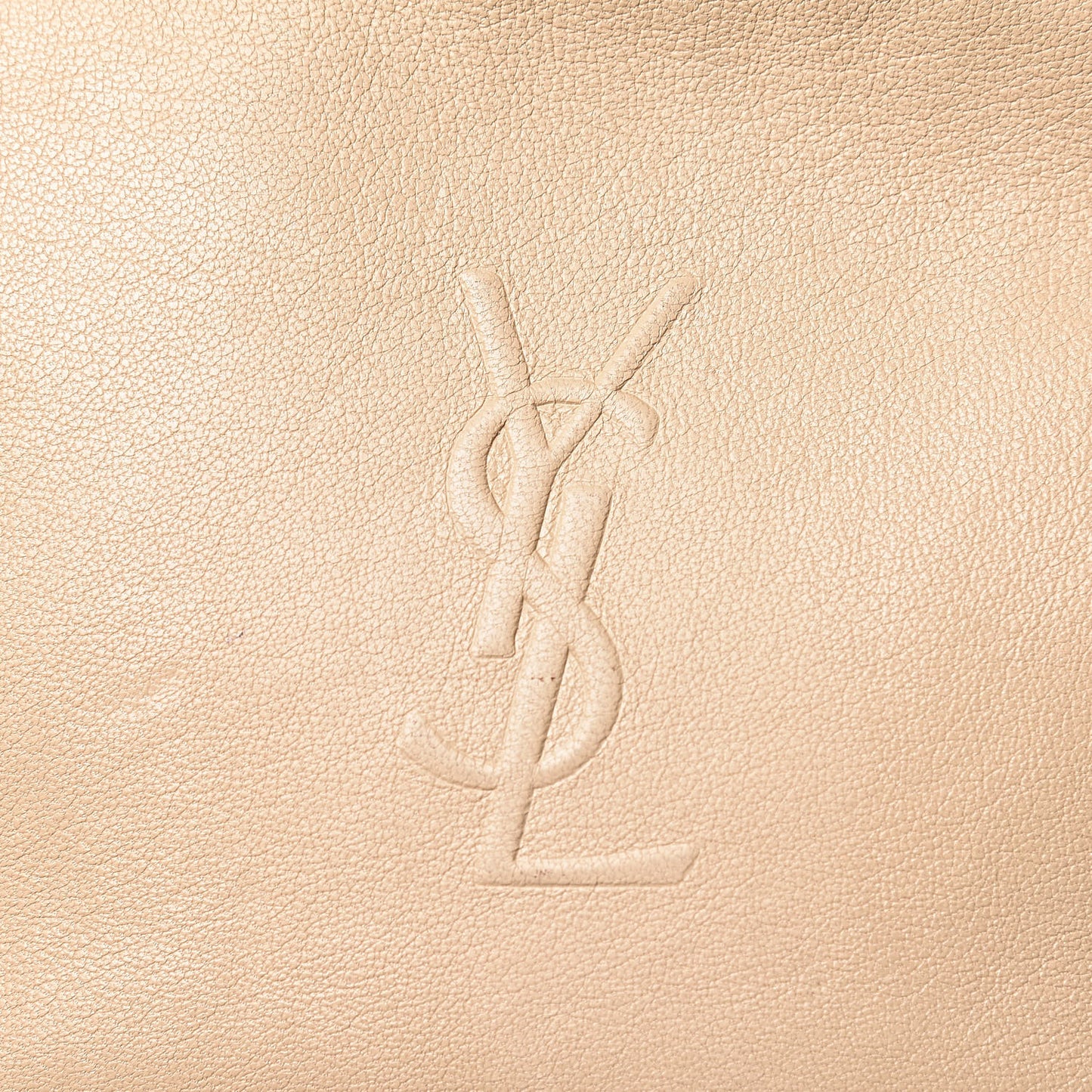 Lambskin Monogram Small Lou Camera Bag Beige