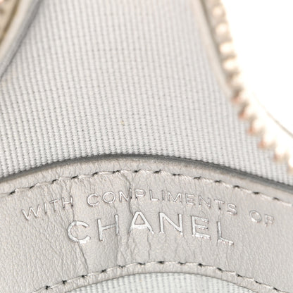 Chanel Metallic Lambskin Walk Of Fame Star Clip On Coin Purse Silver 7 of 9