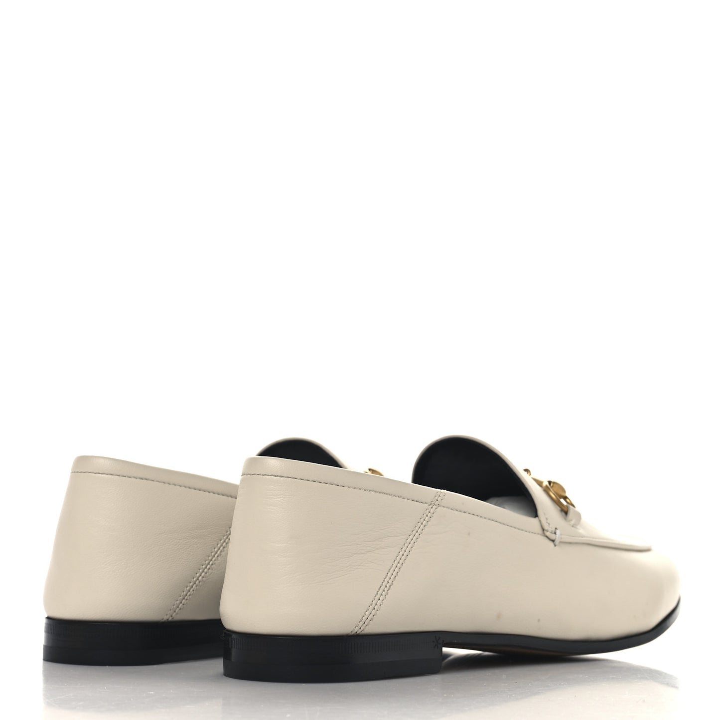 Malaga Kid Crystal Horsebit Womens Jordaan Loafers 39 Mystic White