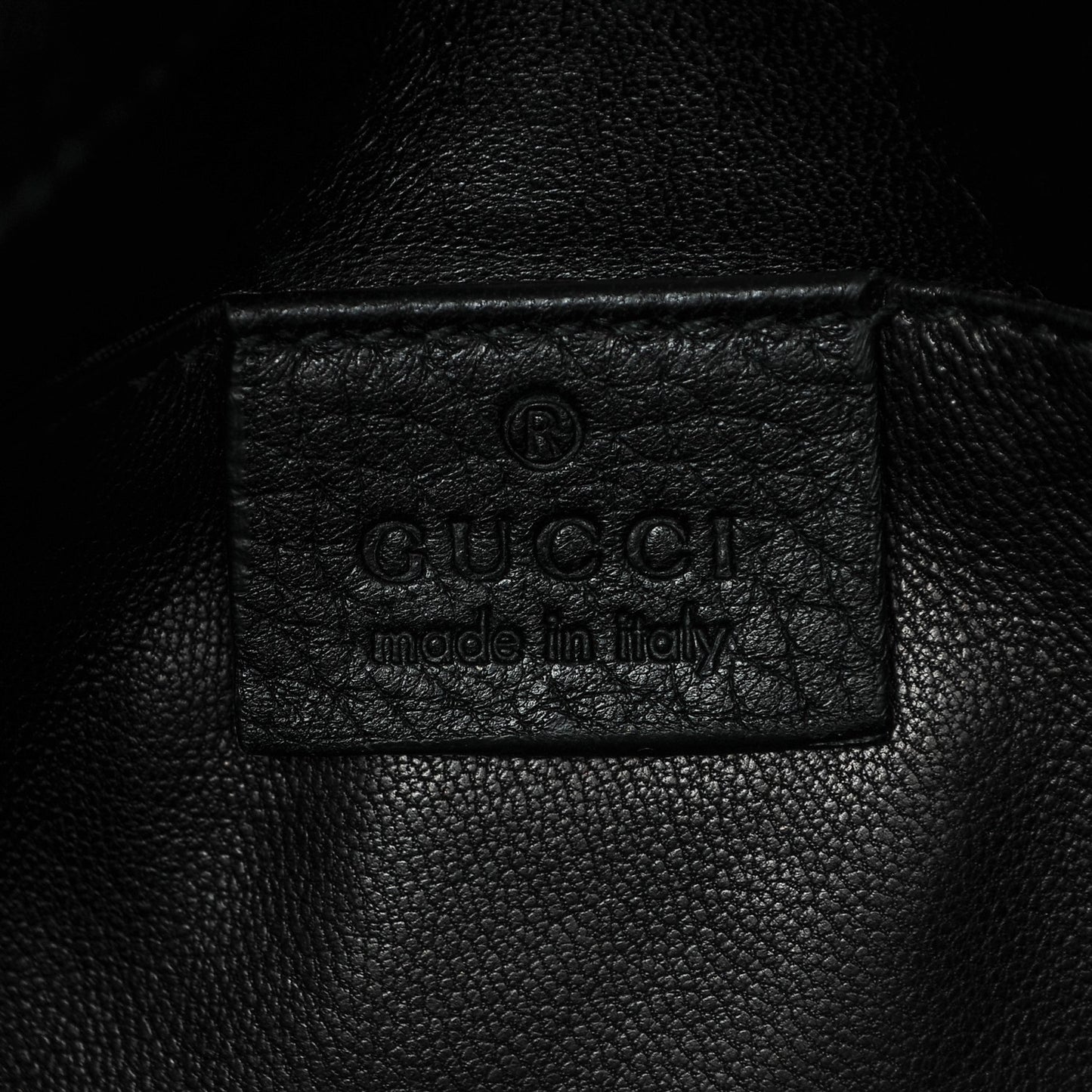 Python Bamboo Croisette Evening Bag Black