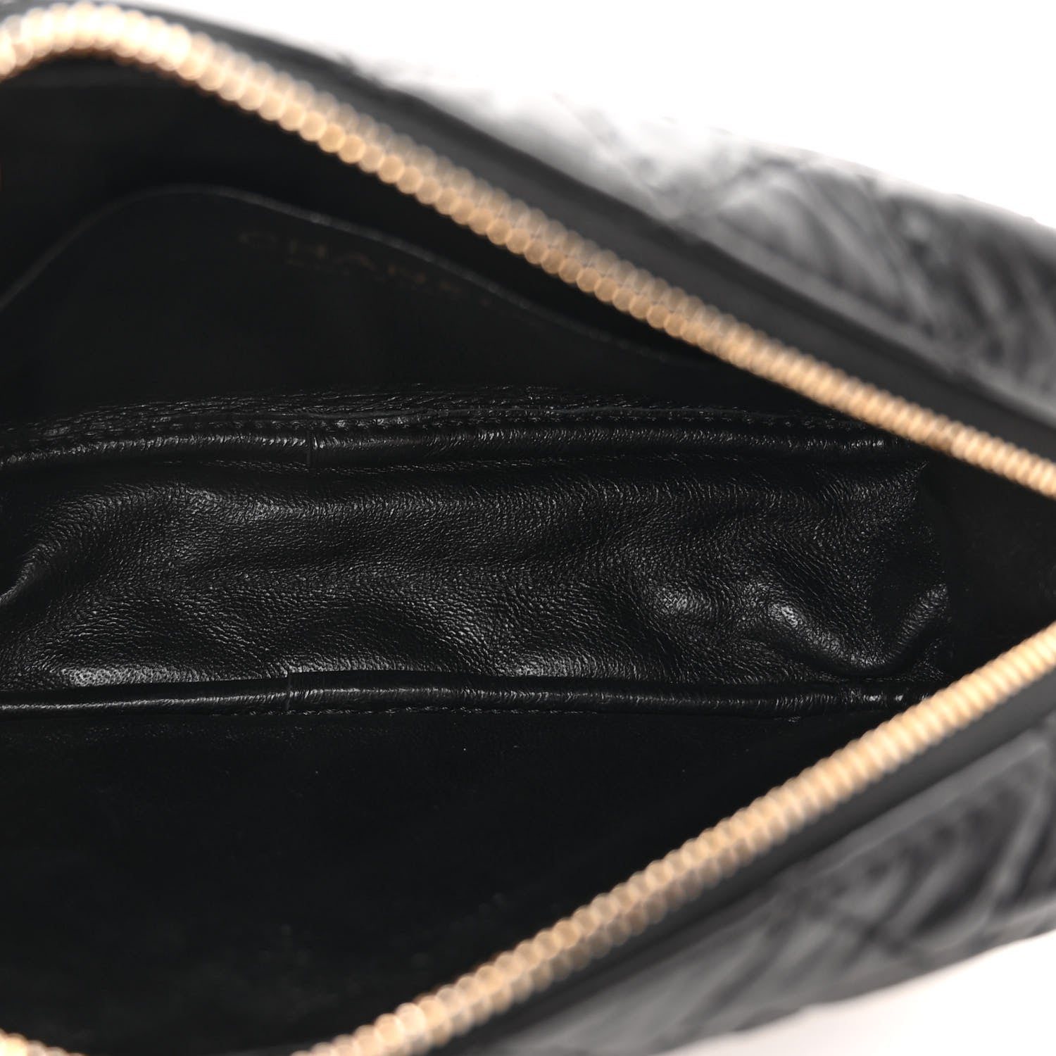 Chanel Aged Calfskin Quilted Mini Lucky Charm Reissue Camera Case Black 5 of 10