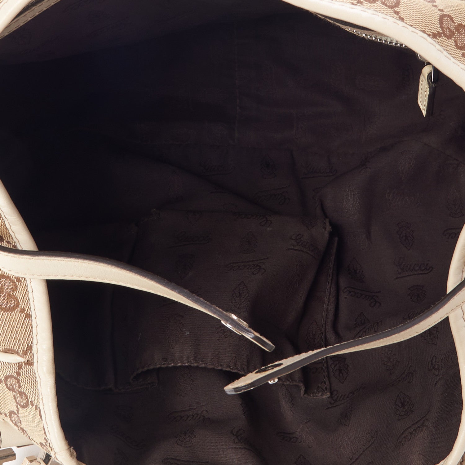 Gucci Monogram Medium GG Twins Shoulder Bag Off White 6 of 8