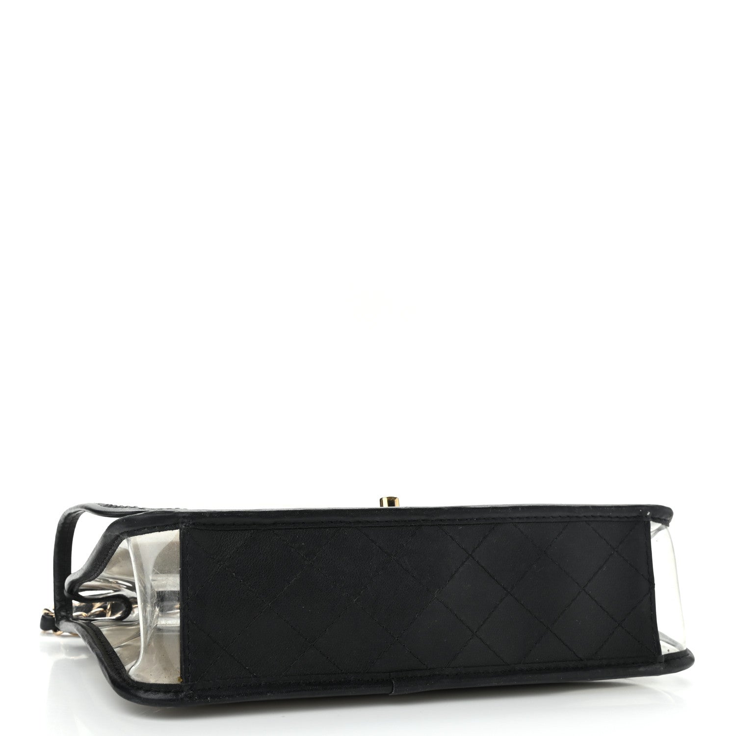 Chanel Lambskin PVC Medium Coco Sand Flap Black 4 of 10